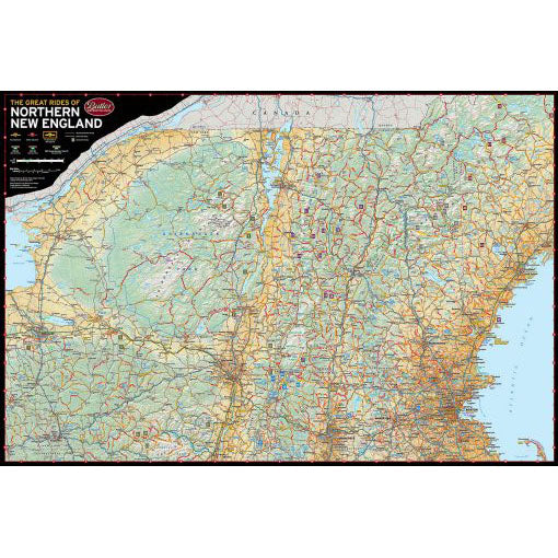Northern New England G1 Butler Map - 2nd Edition