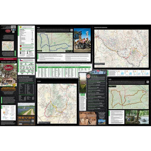 Texas Hill Country/Big Bend G1 Butler Map - 7th Edition