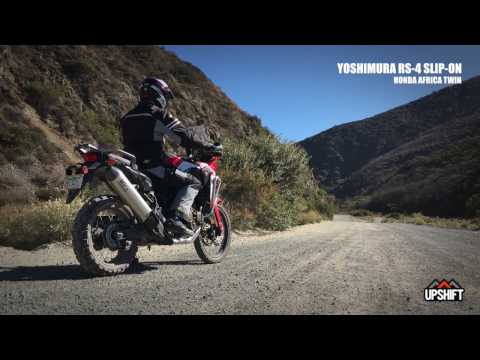 Échappement à Enfiler RS-4 avec Silencieux en Acier Inoxydable - Honda CRF1000L Africa Twin /ATAS 16-19