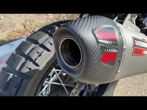 RS-12 Adventure Full Exhaust with Stainless Steel Muffler - Yamaha Tenere 700