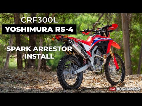 RS-4 Full Exhaust with Stainless Steel Muffler - Honda CRF300L /Rally 21-