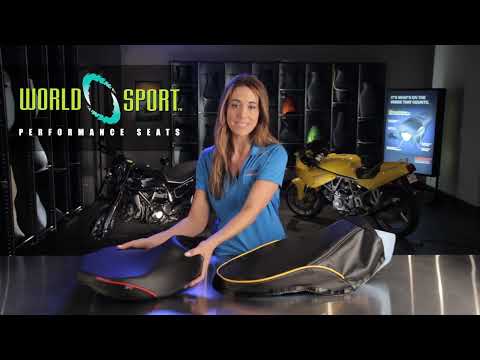 World Sport Performance Plus CFX Comfort Seat - BMW F800S 07 /ST 07-12 /R 10-18 /GT 13-18