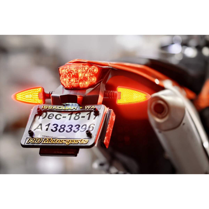 Evolution LED H4 Safety Turn Signal Flashers Inserts - Single Indicator Light KTM 250-690, Husqvarna 501 & 701