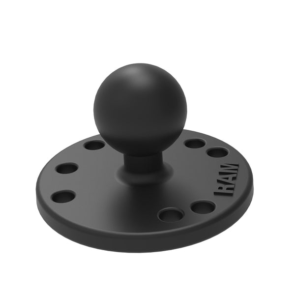 RAM Round Plate with Ball