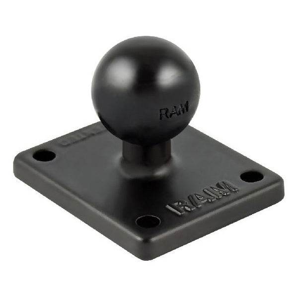 RAM Ball Base with 2" x 1.7" 4-Hole Pattern with 1" Ball