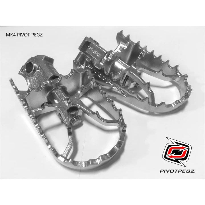 Pivot Footpegs Footrests Mark4 - Suzuki V-Strom 650, 1000, 1050 04-22