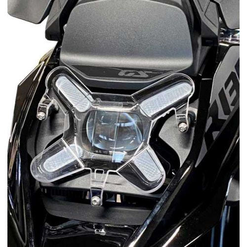 Headlight Guard Clear Quick-Release - BMW R1300GS