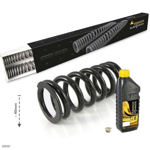 Replacement Springs Suspension Lowering Kit -40mm for Honda CRF300 Rally 2021+