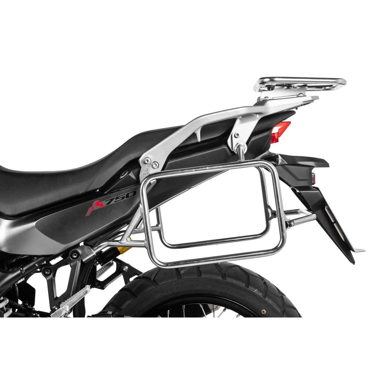 Side Case Racks Stainless Steel - Honda XL750 Transalp