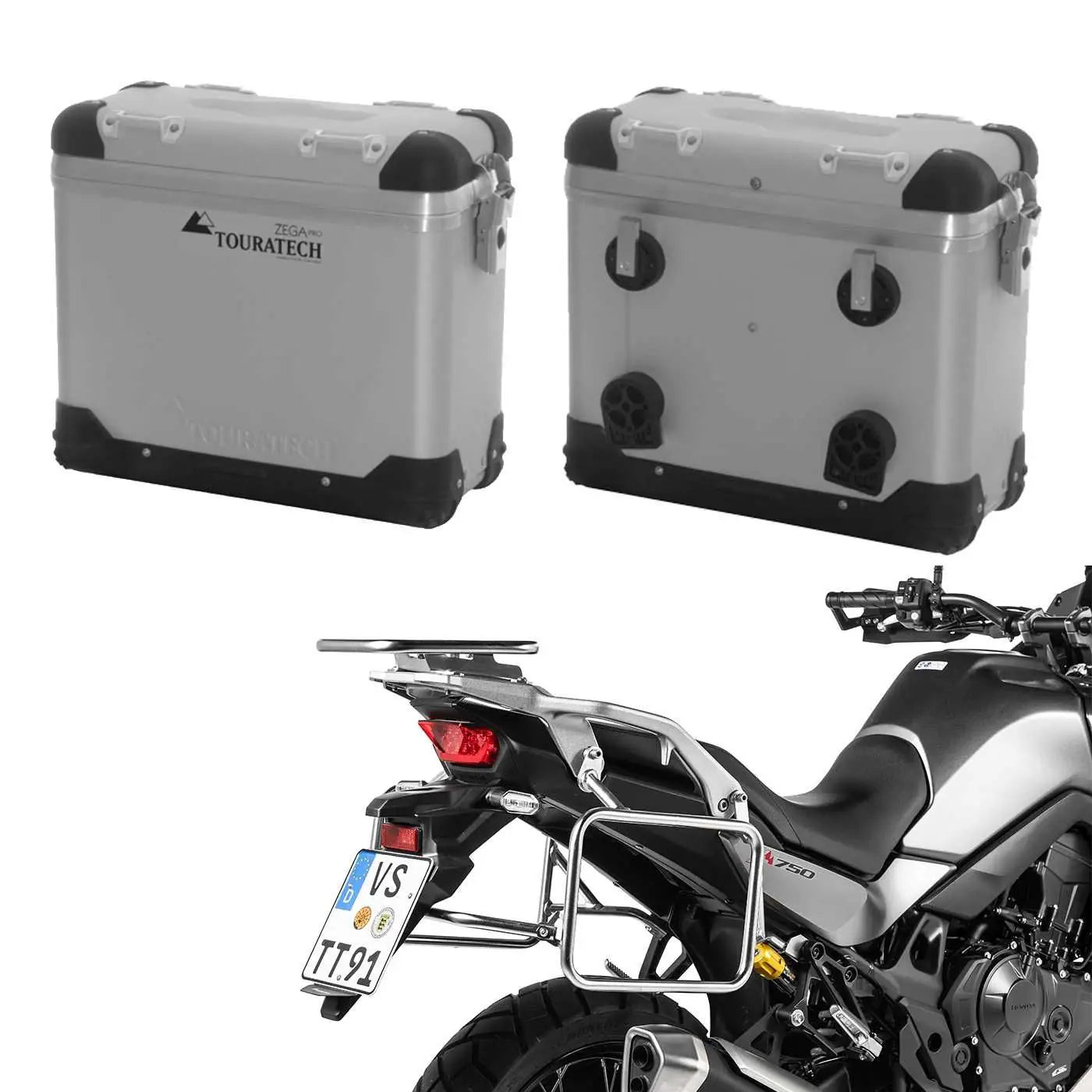 ZEGA Pro Side Cases System - Honda XL750 Transalp