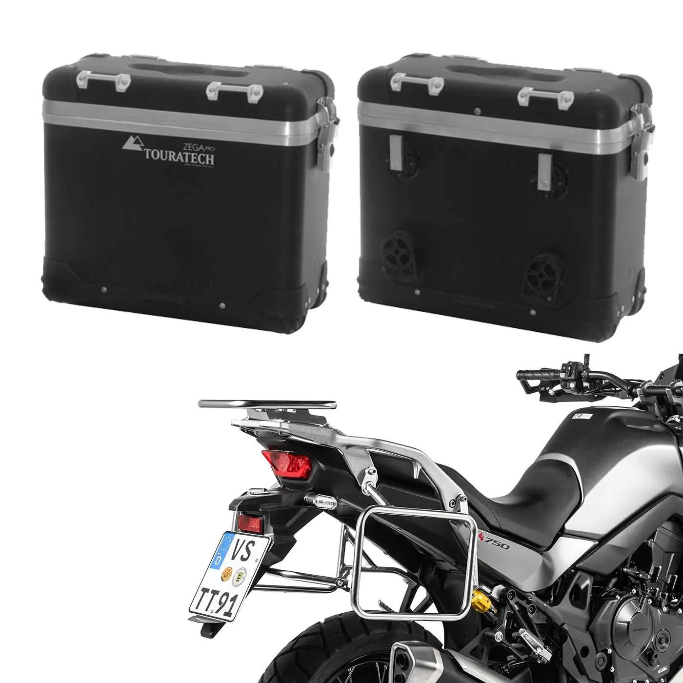 ZEGA Pro Side Cases System - Honda XL750 Transalp