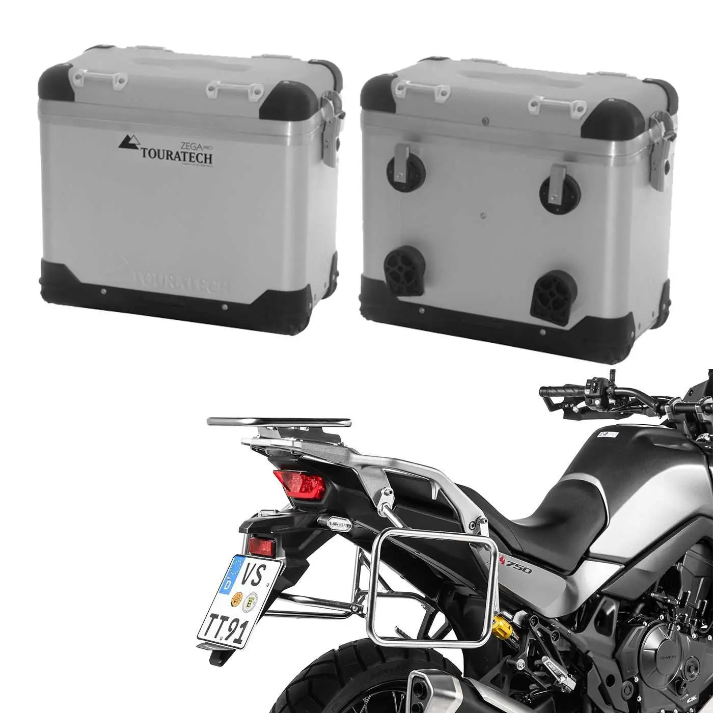 ZEGA Pro Side Cases System - Honda XL750 Transalp