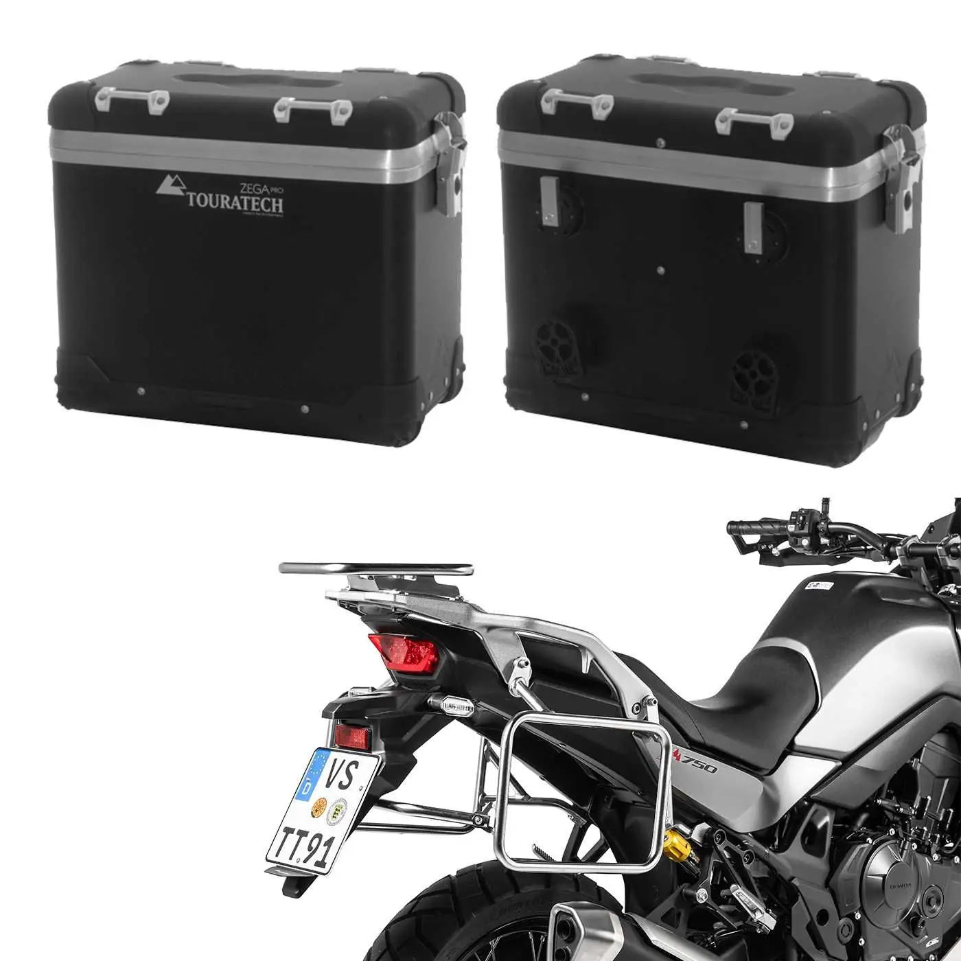 ZEGA Pro Side Cases System - Honda XL750 Transalp