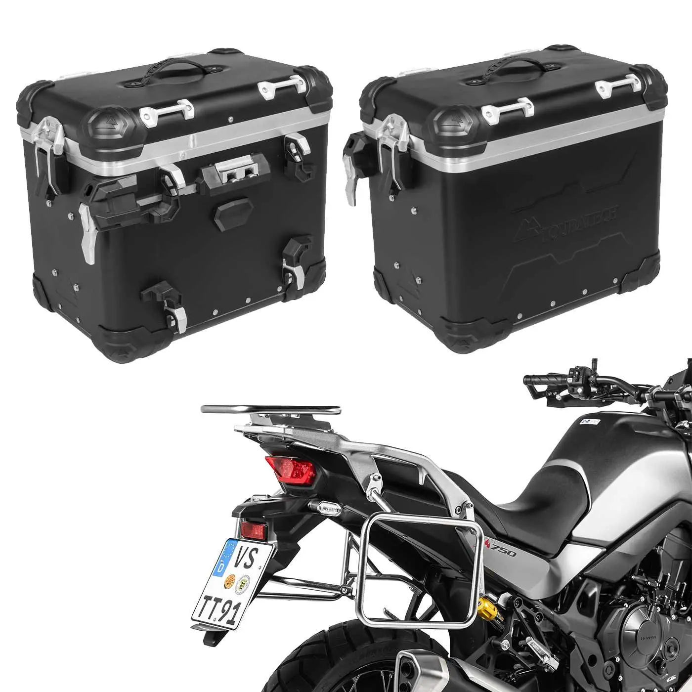 ZEGA EVO Side Cases System - Honda XL750 Transalp