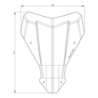 Windshield - Honda Africa Twin CRF1100L up to 2023