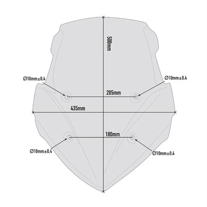 Windshield - BMW S1000XR 15-19