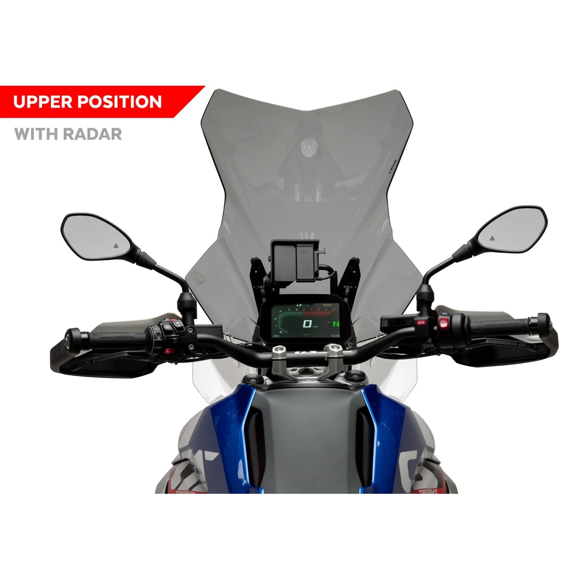 Windshield Touring - BMW R1300GS with Radar