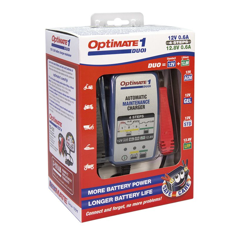 Optimate 1 Duo Charger Lead-Acid & Lithium
