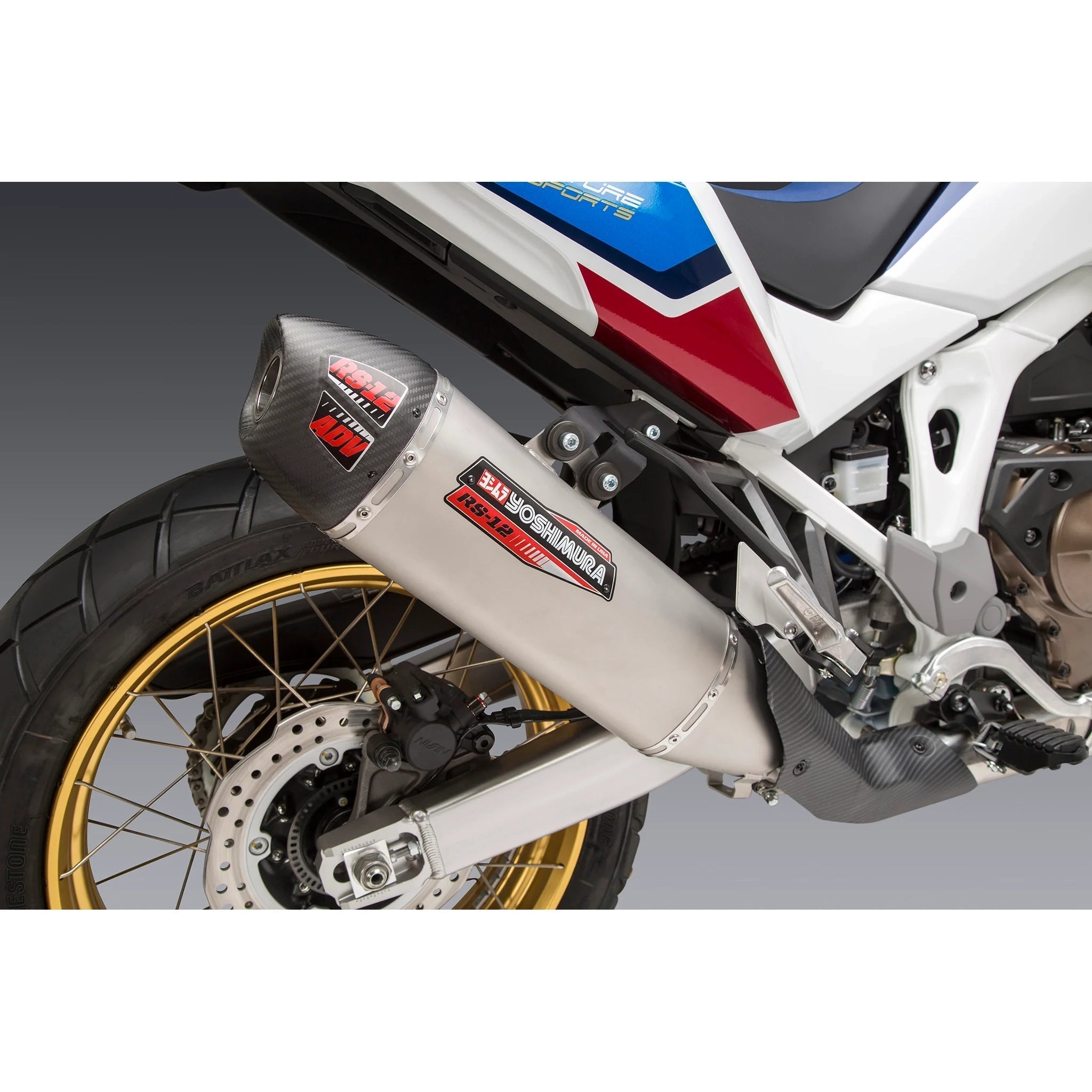 RS-12 Adventure Slip-On with Stainless Steel Muffler - Honda CRF1100L Africa Twin /ATAS 20-