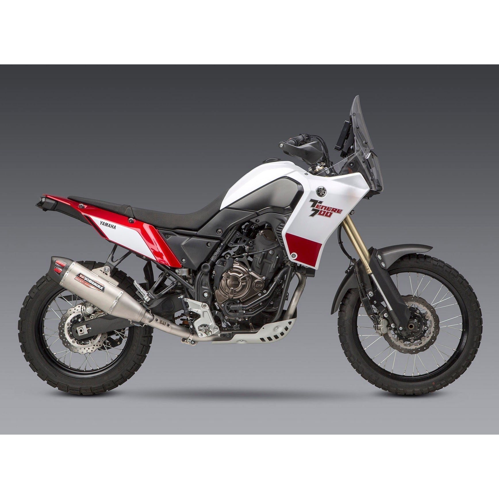 RS-12 Adventure Full Exhaust with Stainless Steel Muffler - Yamaha Tenere 700