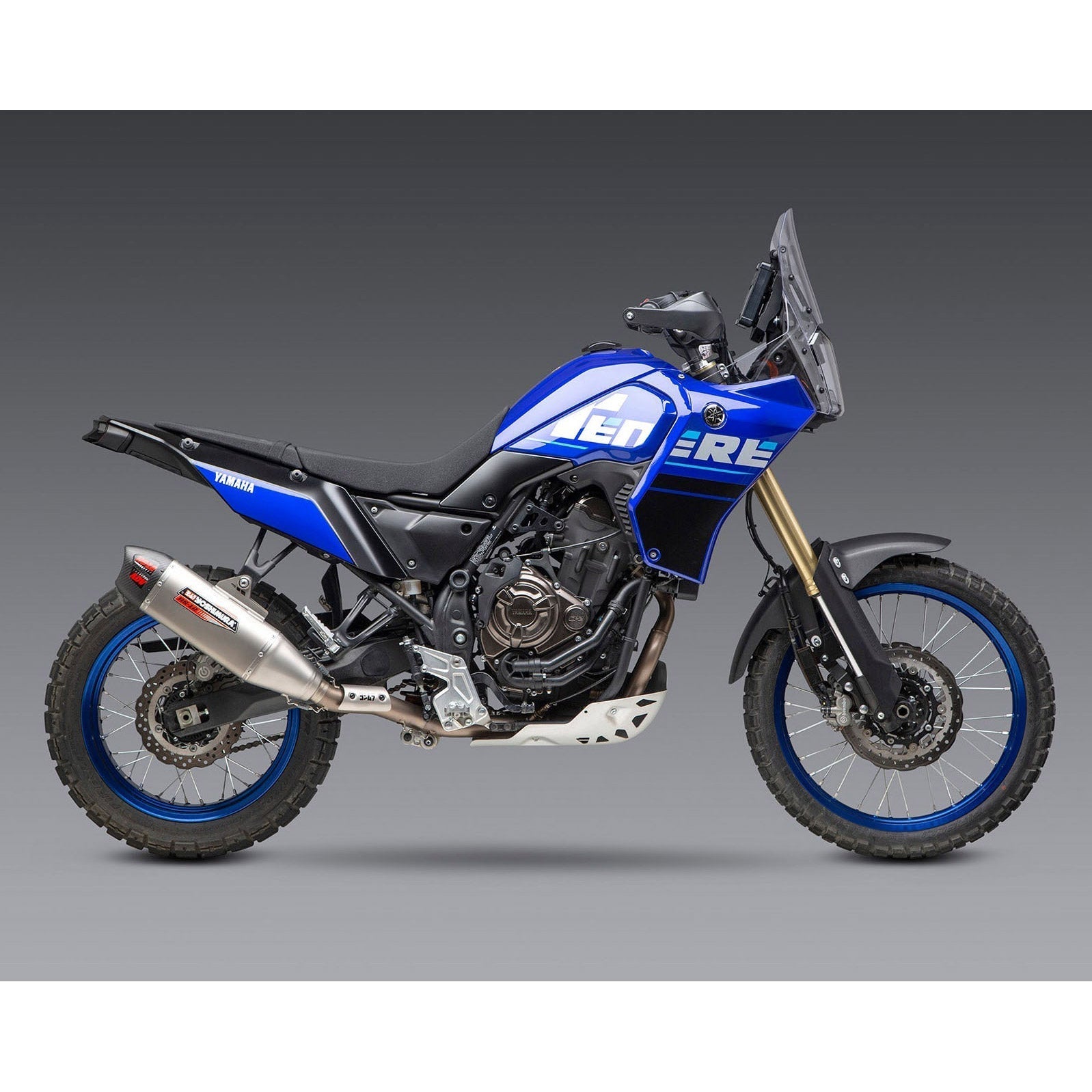 RS-12 Adventure Full Exhaust with Stainless Steel Muffler - Yamaha Tenere 700