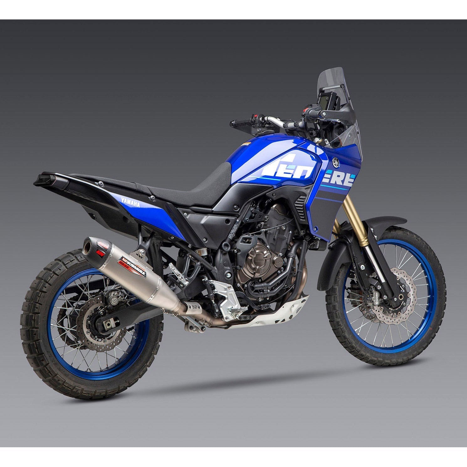 RS-12 Adventure Full Exhaust with Stainless Steel Muffler - Yamaha Tenere 700