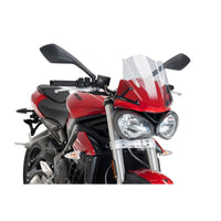 Sport Windshield - Triumph Street Triple 660 S 18-19