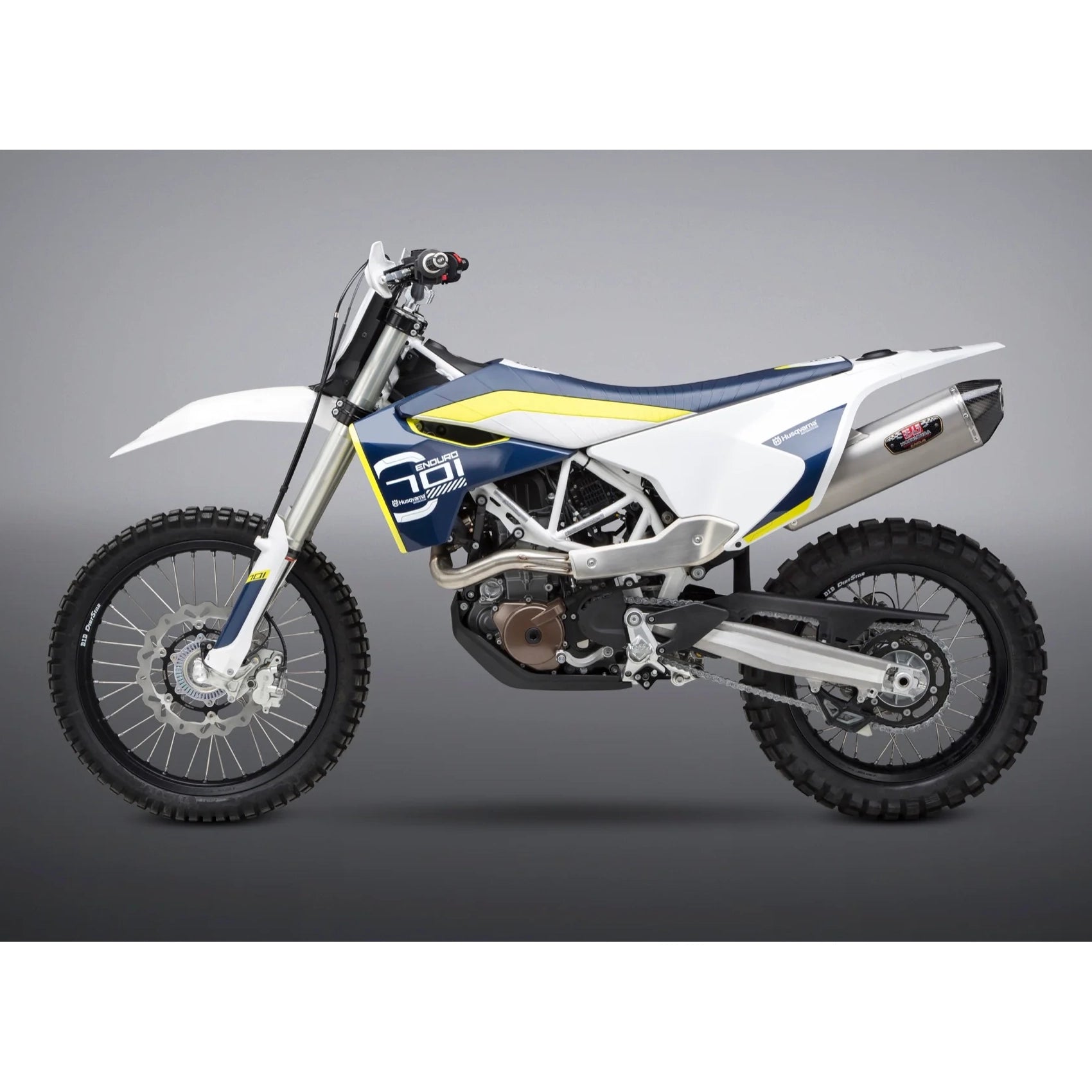 R-77 Slip-On with Stainless Steel Muffler - KTM Enduro R 690 14-18, Husqvarna 701 Enduro /Supermoto 16-22