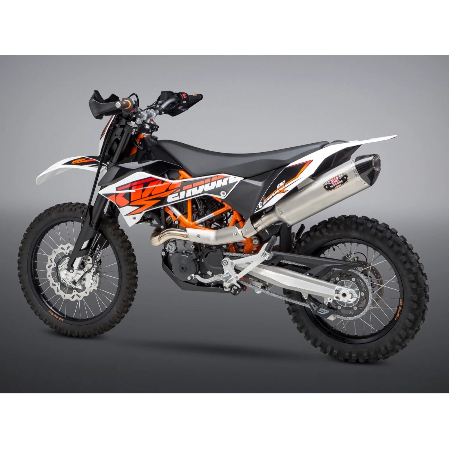 R-77 Slip-On with Stainless Steel Muffler - KTM Enduro R 690 14-18, Husqvarna 701 Enduro /Supermoto 16-22
