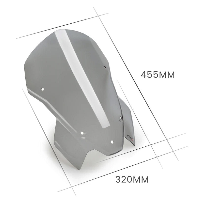 New Generation Touring Windshield - BMW M1000R 23- with Original BMW Support