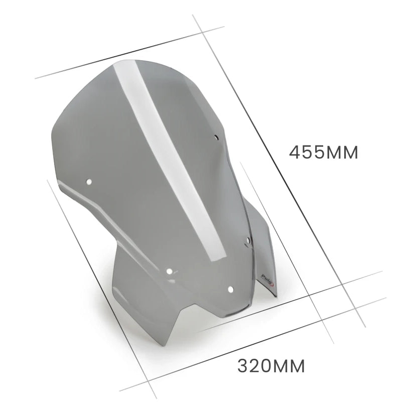 New Generation Touring Windshield - BMW M1000R 23- without Original BMW Support