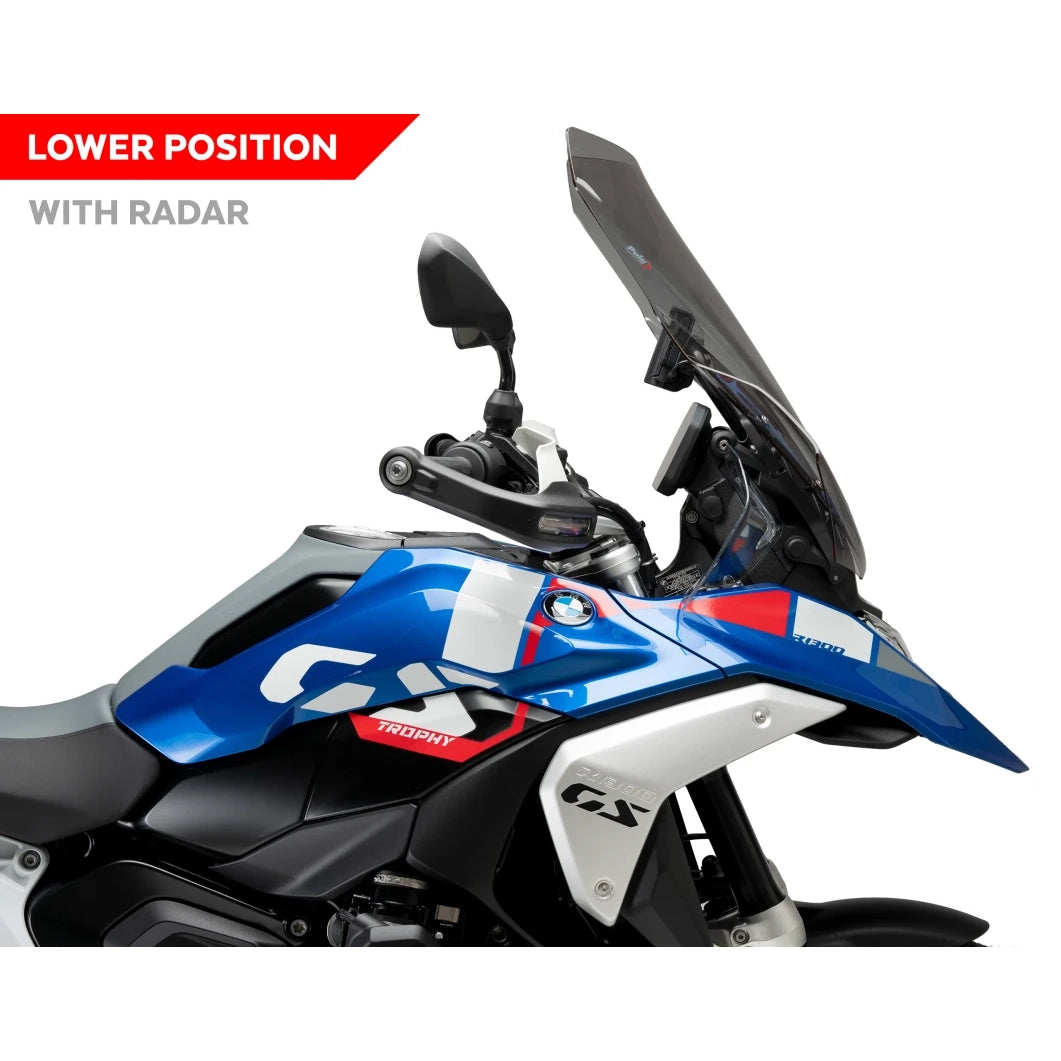 Windshield Touring - BMW R1300GS with Radar