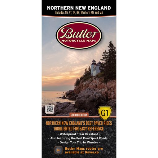 Carte Nouvelle-Angleterre Nord-Est G1 Butler - 2e Édition