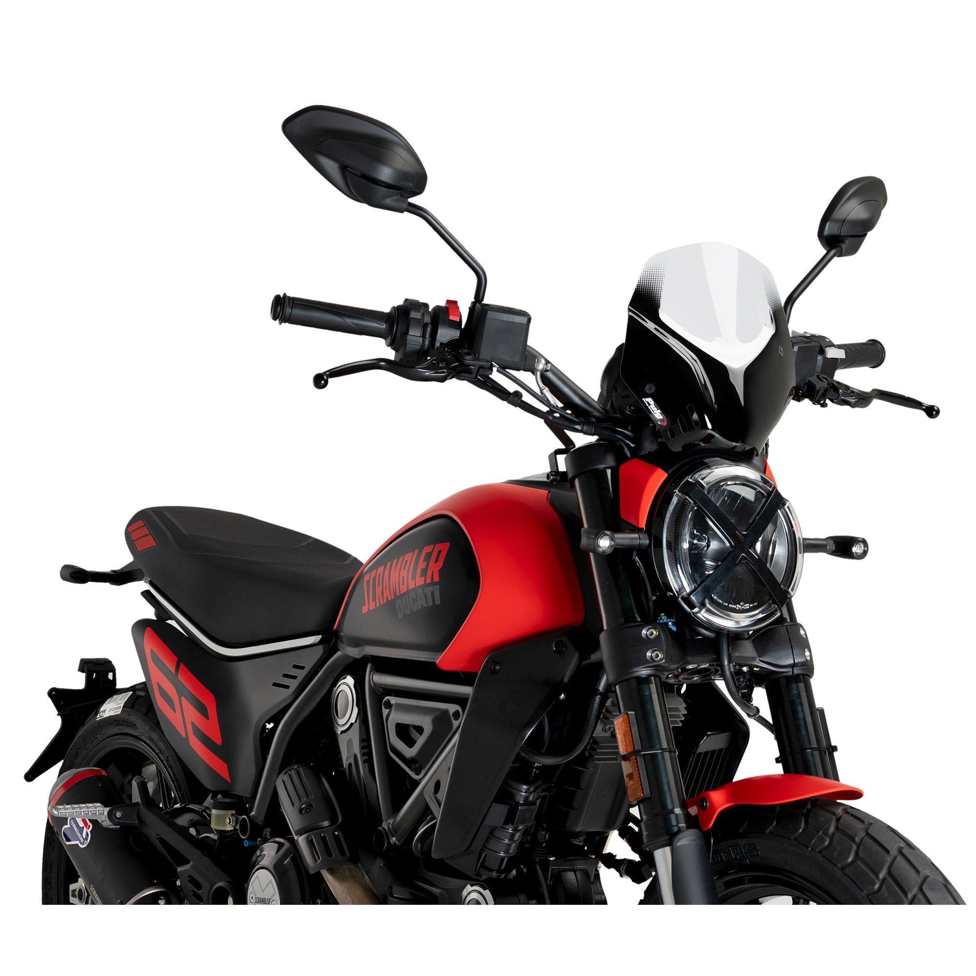 New Generation Sport Windshield - Ducati Scrambler 23-
