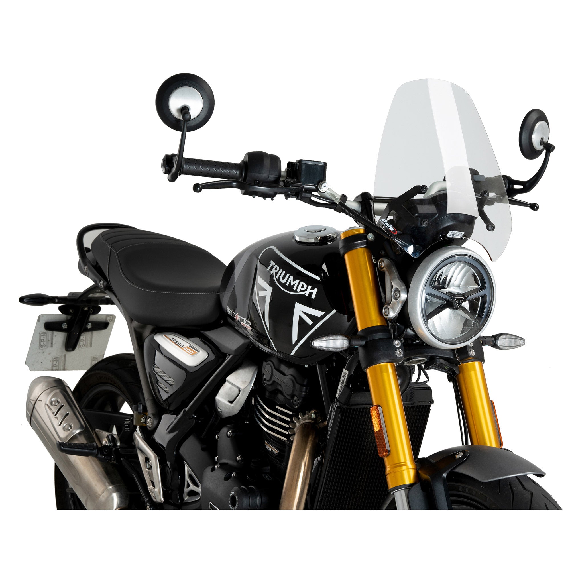New Generation Sport Windshield - Triumph Scrambler 400X 24-