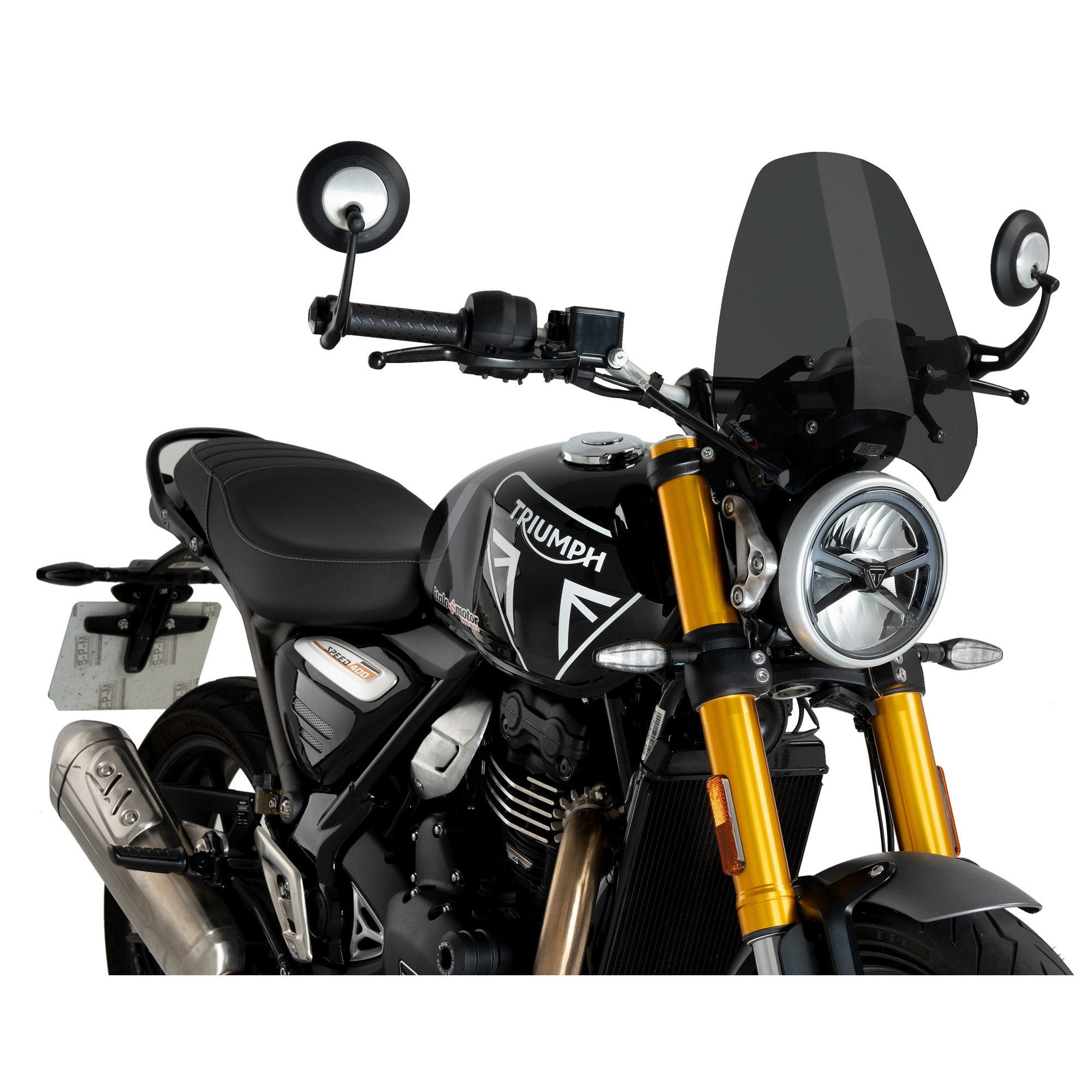 New Generation Sport Windshield - Triumph Scrambler 400X 24-