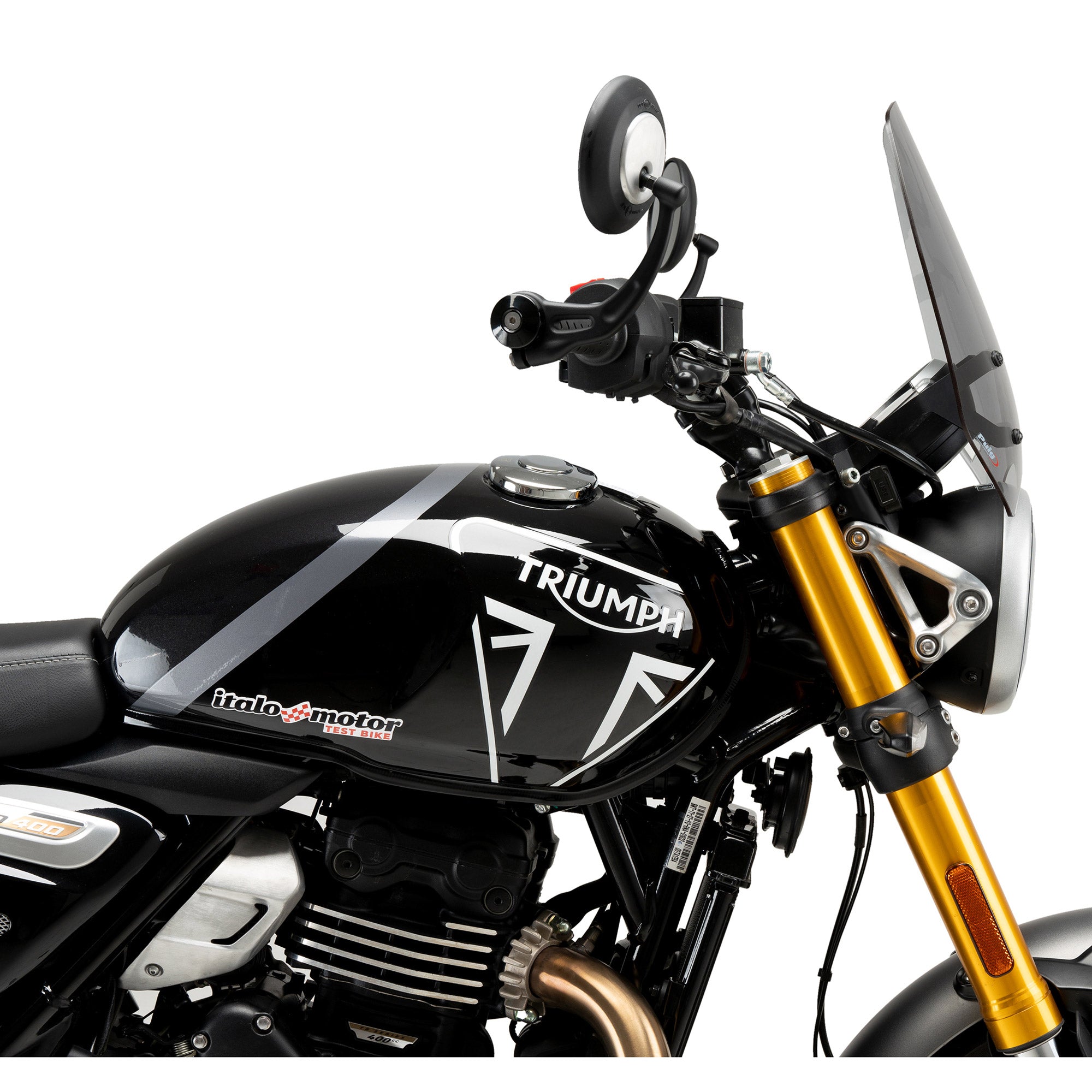 New Generation Sport Windshield - Triumph Scrambler 400X 24-