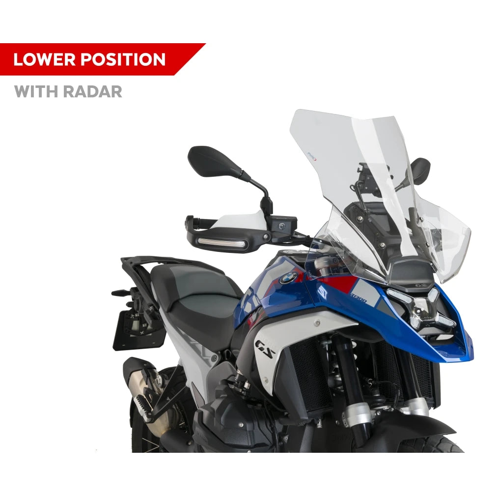 Windshield Touring - BMW R1300GS with Radar