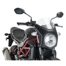 Retro Semi Fairing Black Housing Windshield - Suzuki SV650 17-