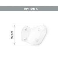 Adjustable Windshield - BMW F750GS with Sport OEM Windshield, F800GS 24-