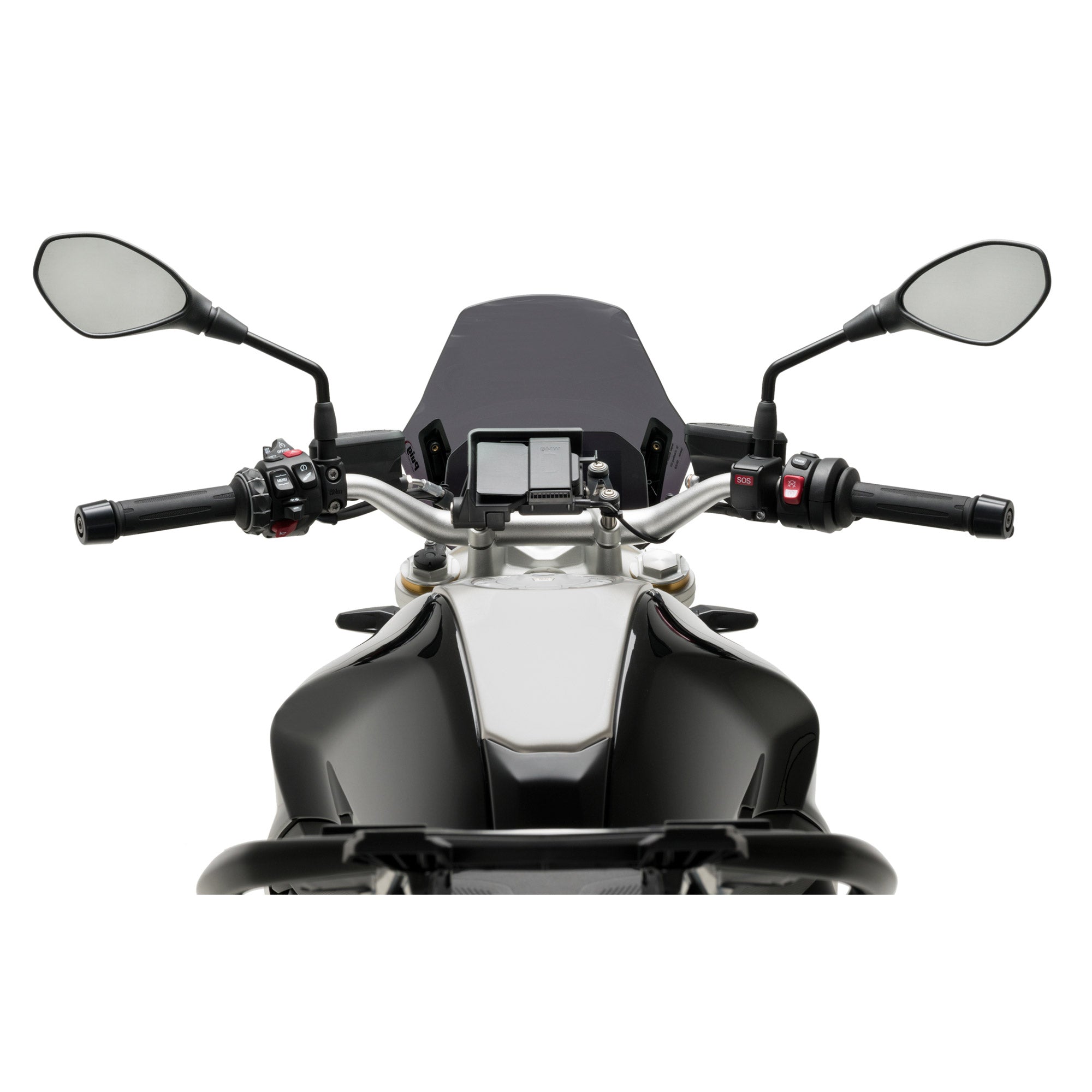 New Generation Windshield - BMW R1250R 19- with Original BMW Support