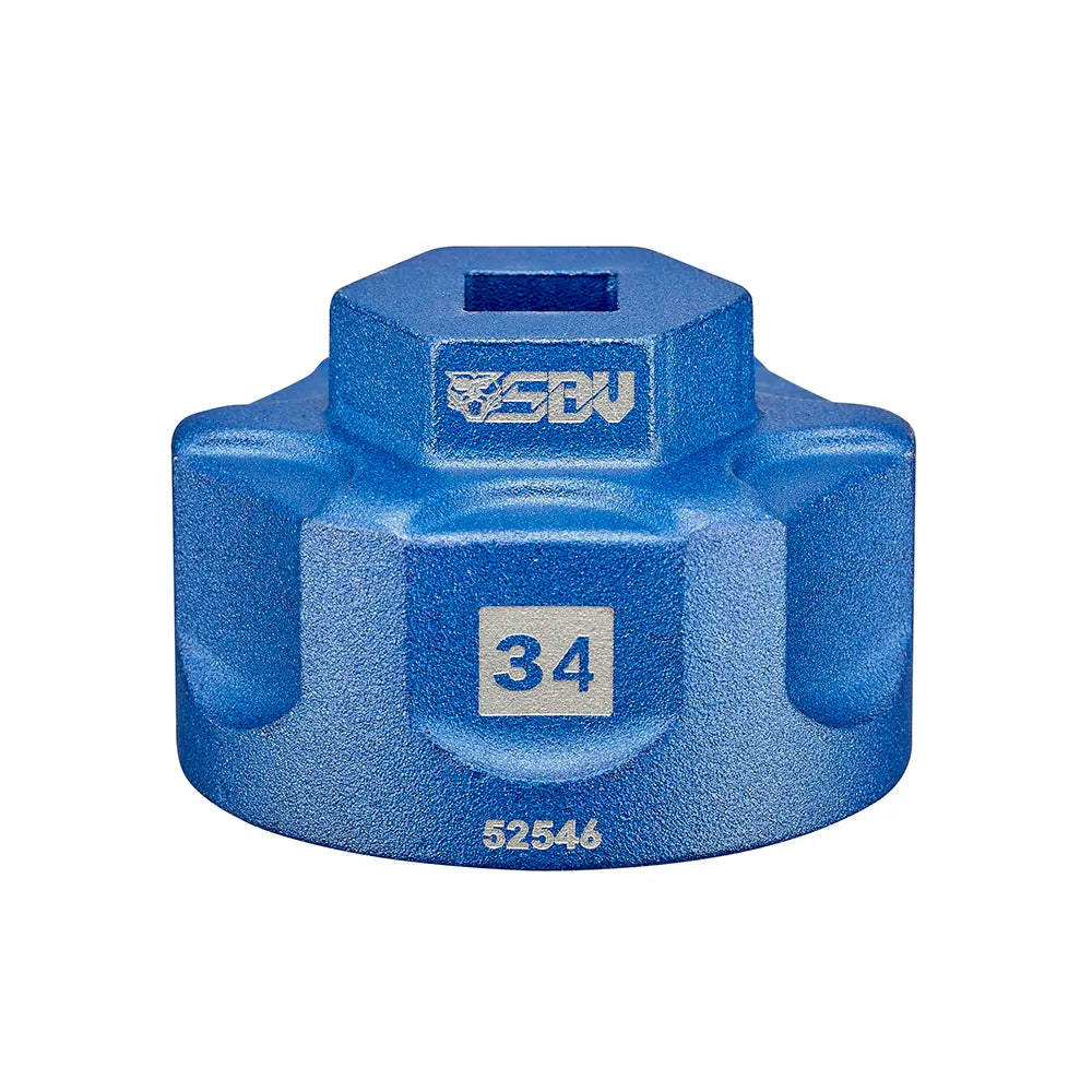 3/8″ Dr. Aluminum Socket – 34mm 6-Point for BMW