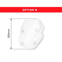 Pare-Brise Touring avec Déflecteur - BMW F750GS avec Pare-Brise Original Touring