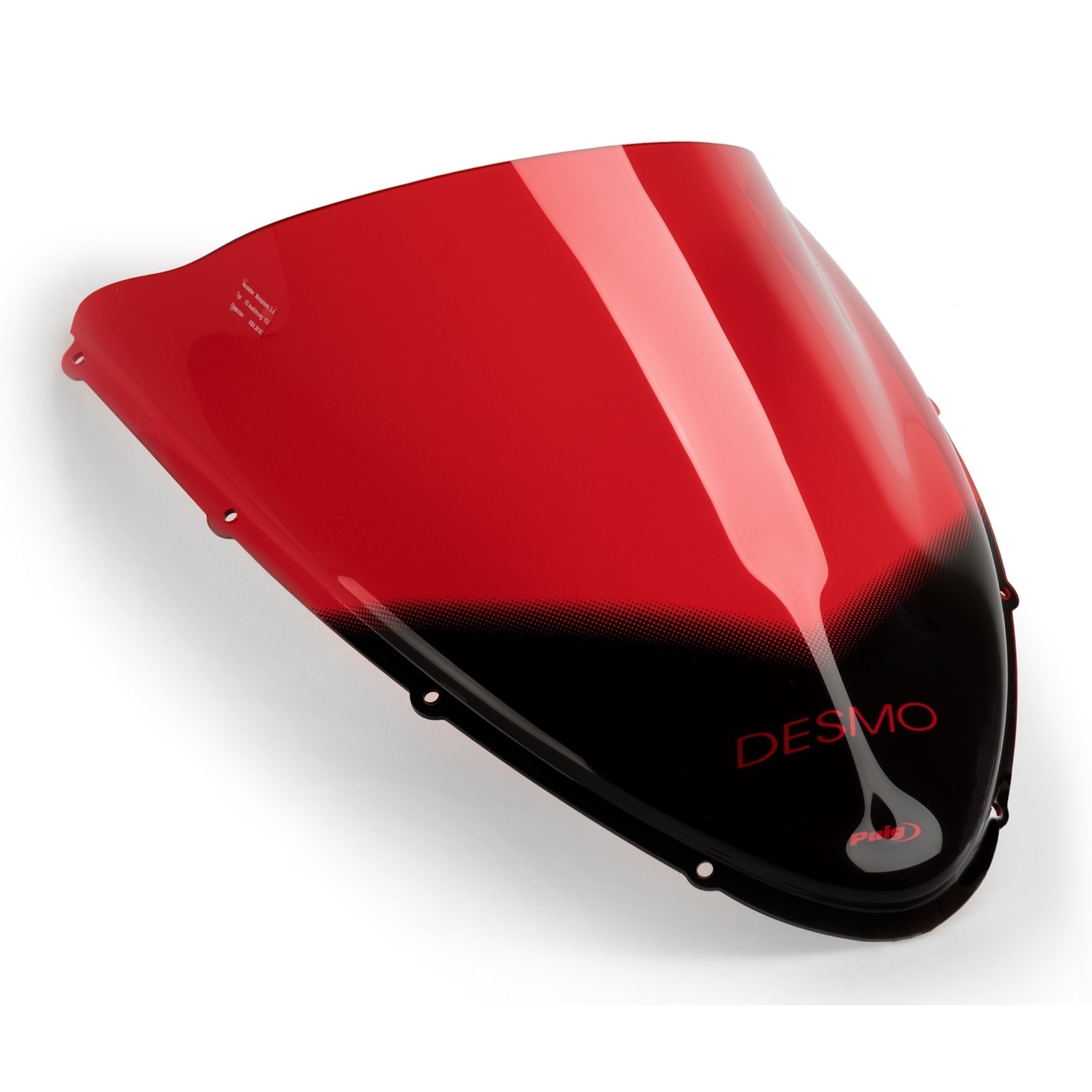 Windshield Z-Racing - Ducati Superbike 848 08-13, 1098 /R /S 07-08, 1198 /S 09-11