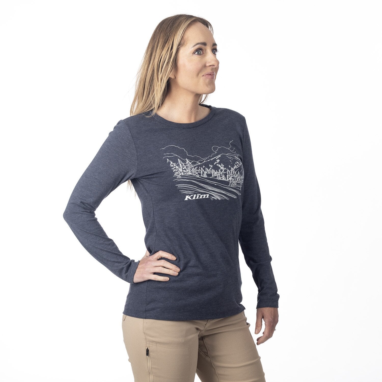 Women's Haven Tri-blend LS Tee