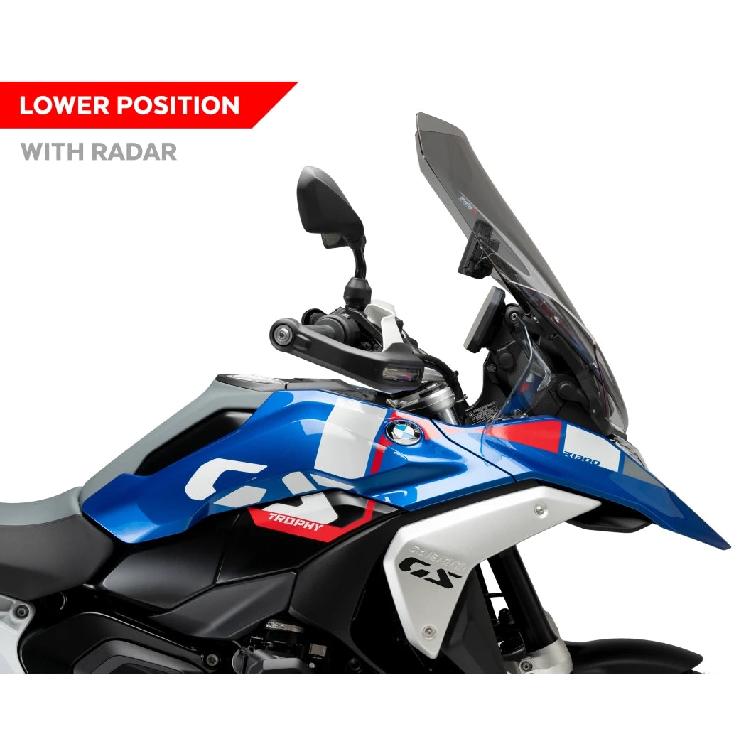 Windshield Touring - BMW R1300GS with Radar