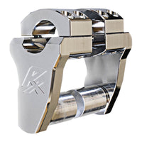 2", 3" or 4" Pivoting Handlebar Risers - V-Twin (Extended Stem)