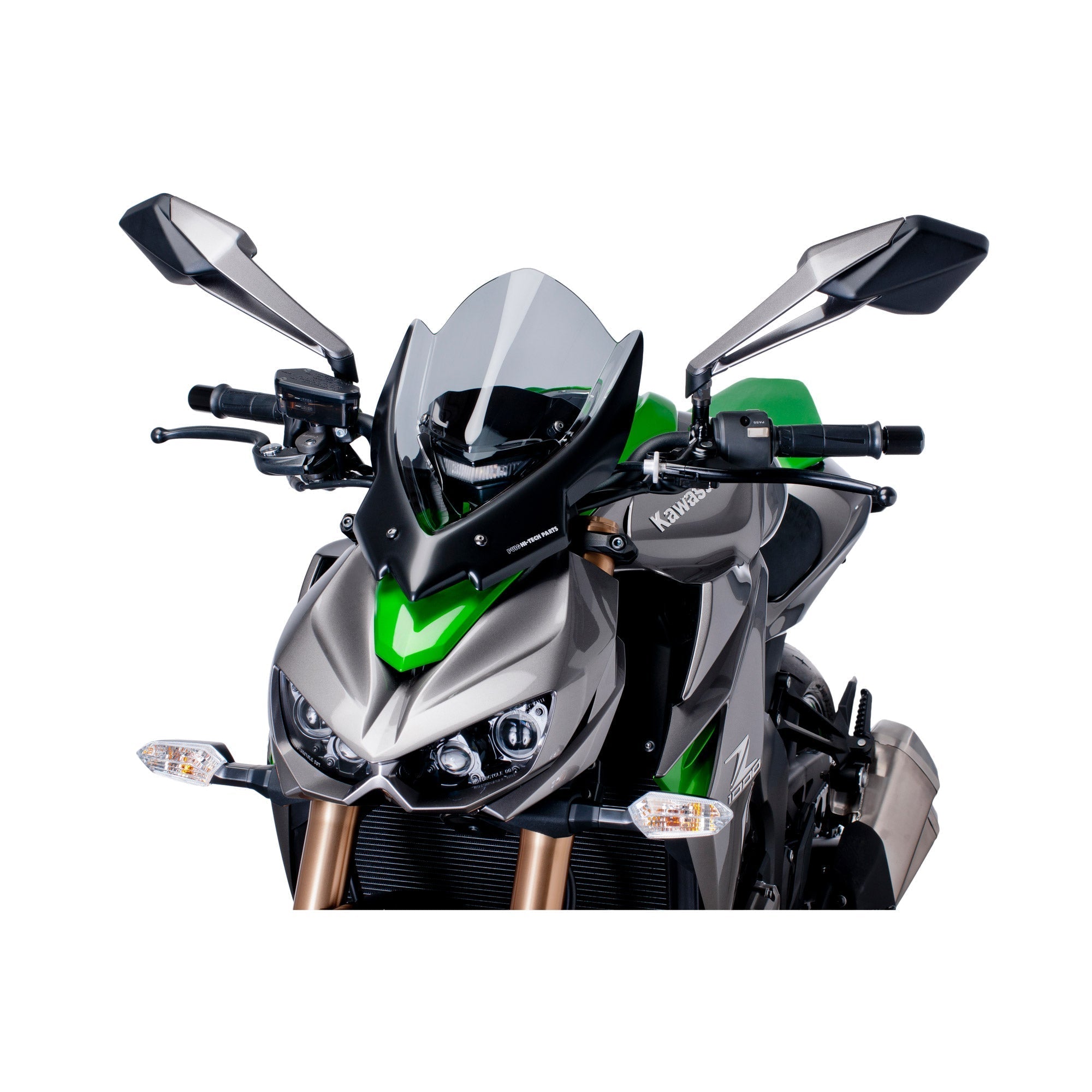 New Generation Touring Windshield - Kawasaki ZR1000 Z1000 14-20