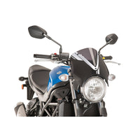 Retrovision Windshield with Black Fairing - Suzuki SV650 17-