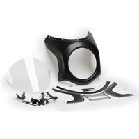 Retro Black Semi-Fairing Windshield - Triumph Scrambler 400X 24-